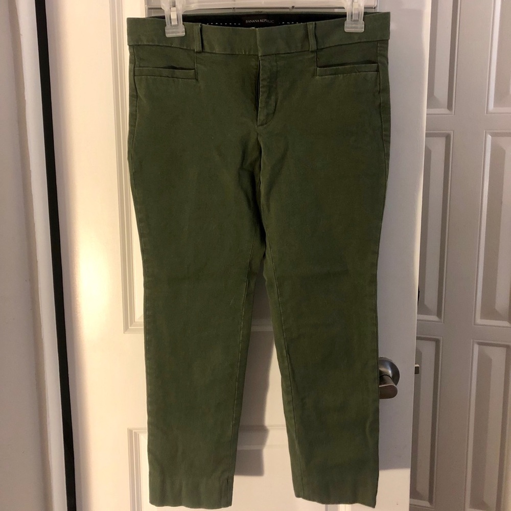 Banana Republic Olive Chinos